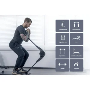 HALYTUS Hookee Plus Smart Fitness Equipment 5-100 lbs Resistance 20 Levels Adjustable Resistance