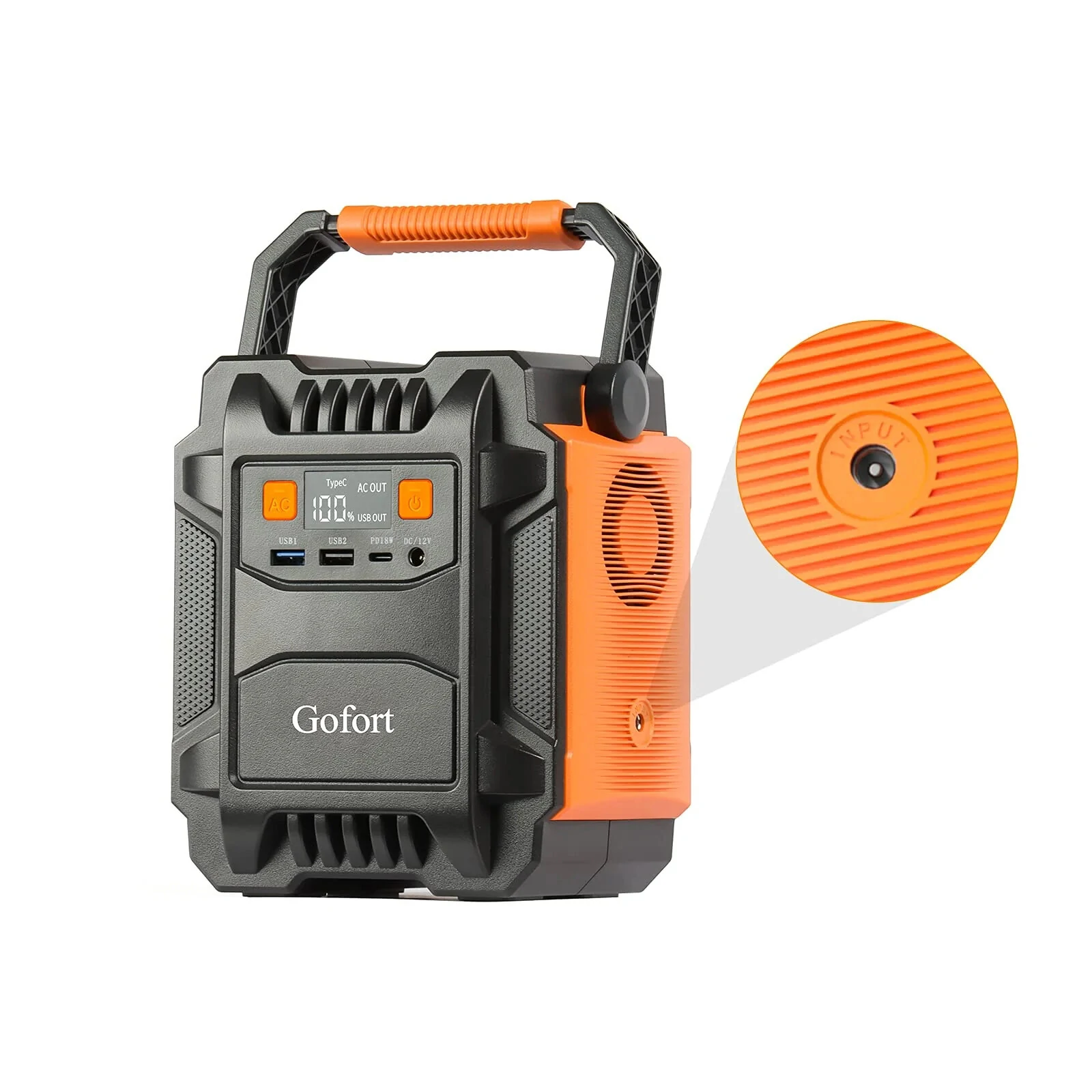 Gofort A201 Portable Power Station 200W(Peak 400W) Power Supply 172.8Wh Lithium-ion Battery Pack - Image 2