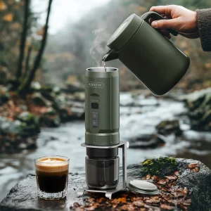 HiBREW H4C Portable Espresso Coffee Machine 20 Bar Pressure Detachable 7500mAh Battery Coffee