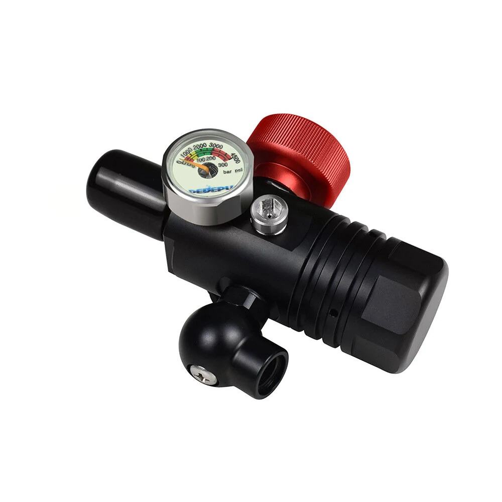 DEDEPU S5000A-A 1L Reusable Mini Scuba Tank Within Breathing Capacity for 15-20 Minutes