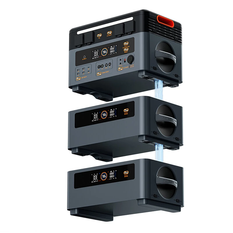 Blackview OSCAL PowerMax2400 Dual-speaker Portable Power Station with Solar Panel Kit/Battery Pack Kit - Image 7