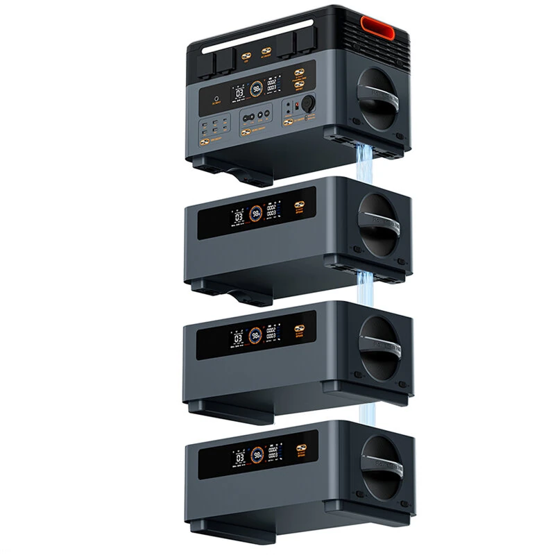 Blackview OSCAL PowerMax2400 Dual-speaker Portable Power Station with Solar Panel Kit/Battery Pack Kit - Image 6