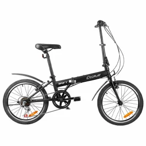 iDeaPlay P12 6-Speed 20 Inch Wheels Mountain Bike Steel Frame V-Brakes Payload 75KG