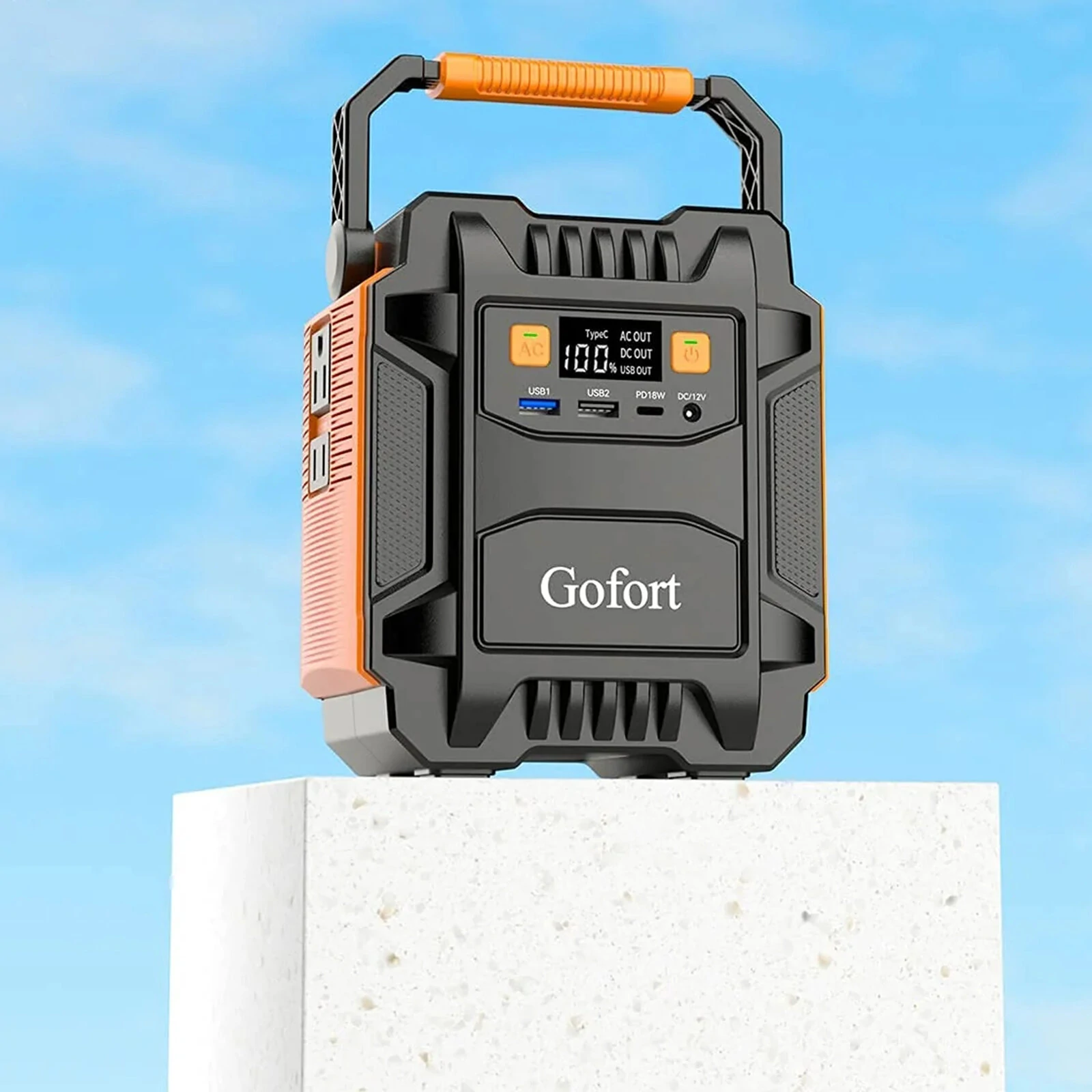 Gofort A201 Portable Power Station 200W(Peak 400W) Power Supply 172.8Wh Lithium-ion Battery Pack - Image 3