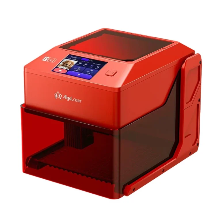 AlgoLaserPIXI 10W Laser Engraver Smart Safe Simple with Height Adjustable Fully Enclosed Cover Diy Desktop Portable Engraver