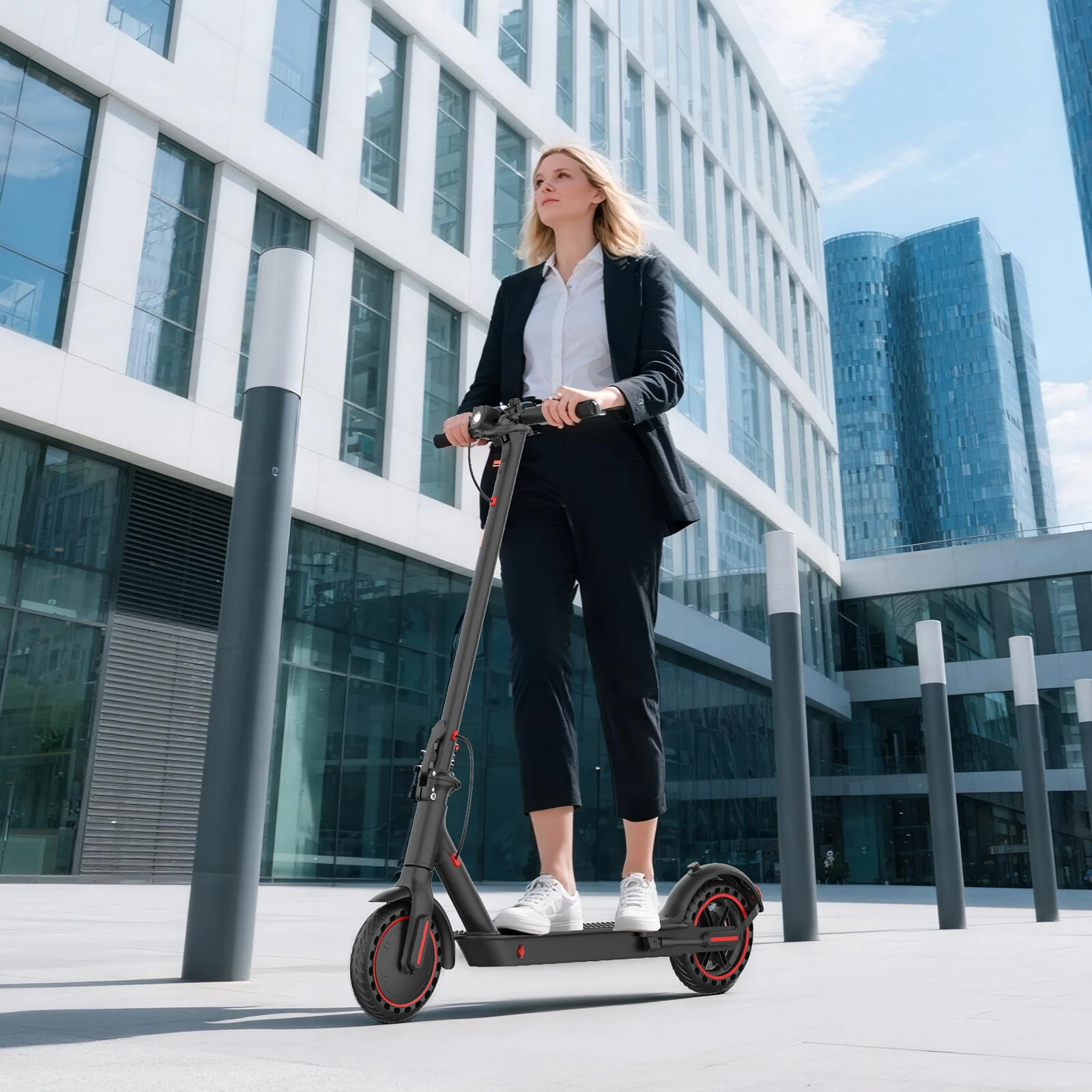 WQ-W4 Pro Electric Scooter 36V 10Ah Battery 350W Motor Recommended Top Speed 25KM/H - Image 6
