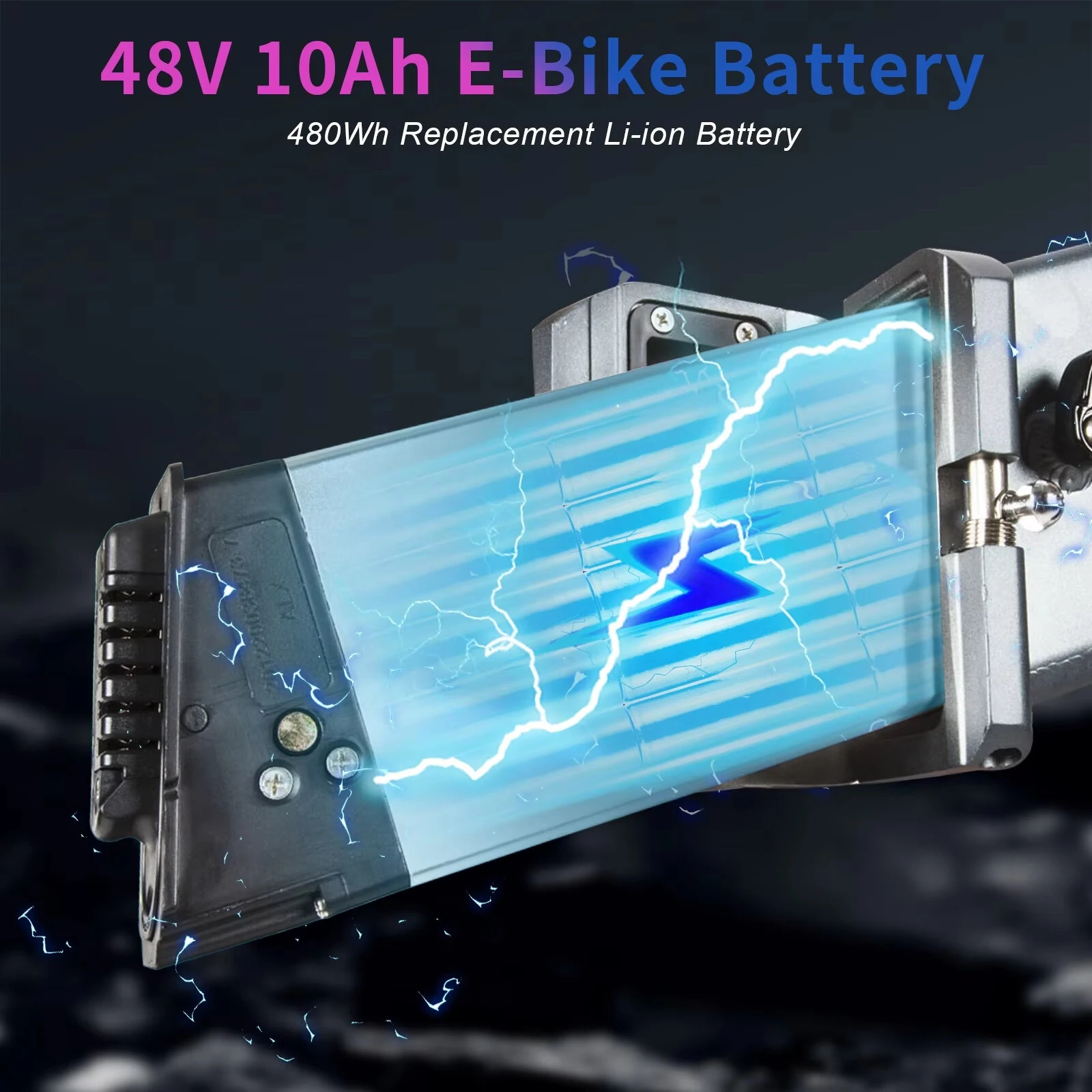 HANIWINNER HA177-06 48V 10Ah 480Wh Folding Electric Bike Battery, XT60 Replacement for SAMEBIKE - Image 5