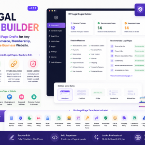 WP Legal Pages Builder (Licensed for 10 Websites)