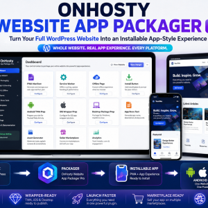 OnHosty Website App Packager Pro (1 License)