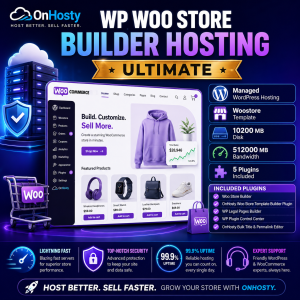 WP Woo Store Builder Hosting (Ultimate)