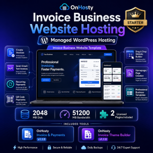 Invoice Payment Business Website Hosting