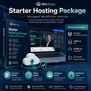 Paystub Creator Business Website Hosting