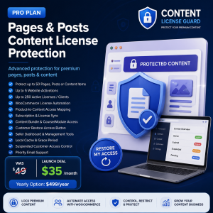 OnHosty Guard Pro Service — Pro Pages / Posts / Content Protection