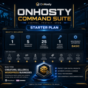 OnHosty Command Suite (Starter)