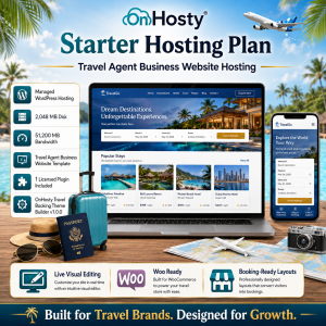 Travel Agent Business Website Hosting