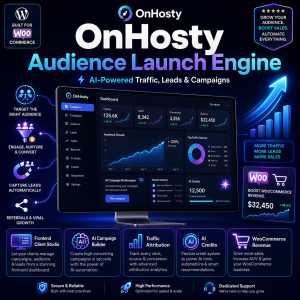 OnHosty Audience Launch Engine