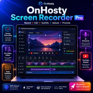OnHosty Screen Recorder Pro