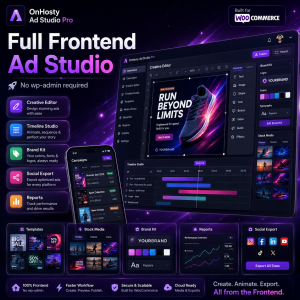 OnHosty Ad-Studio Pro.